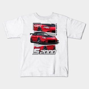 S2000 RED JDM Kids T-Shirt